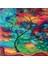 Renkli Ağaç Sayılarla Boyama Seti Kasnaklı 40 x 50 cm 1