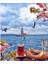 Üsküdar Da Çay Simit Sayılarla Boyama Seti Kasnaklı 40 x 50 cm 1