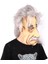 Cadılar Bayramı Einstein Maskesi Lateks Maske Komik Trick Cosplay Sahne Partisi 3
