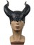 Maleficent Maske Koyu Cadı Şapka Cadılar Bayramı Partisi Cosplay Sahne 1