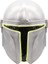 Mandalorya Aydınlık Maske Kask Pvc Maske Cadılar Bayramı Cosplay Sahne 1