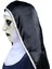 Cadılar Bayramı Rahim Maskesi Korku Lateks Maskeleri Cosplay Mascarillas Valak Yüz Masques Başlığı ile 4
