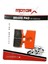 Stmax Dora 250 Motosiklet Ön Fren Disk Balatası | Turuncu 1