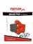 Honda Crf 250F (2004 - 2008) Motosiklet Arka Fren Disk Balatası | Kırmızı 1