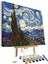 Zürafa ve Yavrusu Sayılarla Boyama Seti Kasnaklı 40 x 50 cm 2