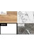 Milano H.gloss Mdf Irony Masa 4 Adet Gala Sandalye Takım 4