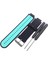 Silikon Bant Askı ve Krom Toka Garmin Forerunner 220 230 235 620 630 735 Siyah ve Nane Yeşil (Yurt Dışından) 2
