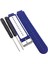 Giyim Eşyası Öncüsü 220 230 235 620 630 735 Blue & White Için Silikon Band Askı ve Krom Toka (Yurt Dışından) 4