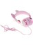 Güzel Unicorn Glitter Çocuklar Kulaklık Kız Çocuklar Için Mikrofon Mikrofon ile Pink 1 (Yurt Dışından) 1