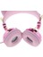 Güzel Unicorn Glitter Çocuklar Kulaklık Kız Çocuklar Için Mikrofon Mikrofon ile Pink 1 (Yurt Dışından) 4