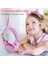 Güzel Unicorn Glitter Çocuklar Kulaklık Kız Çocuklar Için Mikrofon Mikrofon ile Pink 1 (Yurt Dışından) 5