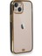 iPhone 13 Mini Kılıf Liva Silikon Kapak - Siyah - Gold 1