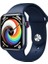 X-Ock Lacivert Watch 7 Ios ve Andoid Uyumlu, Türkçe Menülü, Konuşma, Titreşim, Nabız Ölçer Özellikli Akıllı Saat 2