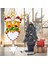 Noel Ağacı Asılı Süsler Geyik Ren Geyiği Dekor 2 ile Noel Elk (Yurt Dışından) 2