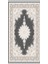 Decoser 2003 Klasik Desen Gri Kaymaz Pamuk Tabanlı Yıkanabilir Halı Kilim 2