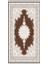 Decoser 2005 Klasik Desen Kahverengi Kaymaz Pamuk Tabanlı Yıkanabilir Halı Kilim 2