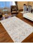 Decoser 4018 Beyaz Otantik Renk Kaymaz Yıkanabilir Kilim 1