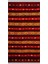 Decoser 2056 Otantik Kırmızı Renk Pamuk Tabanlı Kaymaz Yıkanabilir Halı Kilim 2
