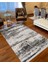 Decoser 4023 Gri Yeşil Yıkanabilir Pamuk Tabanlı Kilim 1