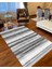 Decoser 4031 Gri Yıkanabilir Pamuk Tabanlı Kilim 1