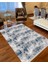 Decoser 4042 Mavi Yıkanabilir Pamuk Tabanlı Kilim 1