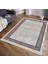 Decoser 5050 Yıkanabilir Gri Siyah Çerçeveli Kilim 1