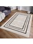 Decoser 5047 Yıkanabilir Siyah Çerçeveli Kilim 2