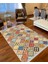 Decoser 8003 Renkli Yıkanabilir Pamuk Tabanlı Kaymaz Kilim 1