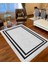 Decoser 8022 Düz Gri Antrasit Yıkanabilir Pamuk Tabanlı Kaymaz Kilim 1
