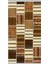 Decoser 4013 Kahverengi Patchwork Kaymaz Yıkanabilir Kilim 3