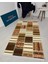 Decoser 4013 Kahverengi Patchwork Kaymaz Yıkanabilir Kilim 2