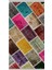 Decoser 4012 Renkli Patchwork Kaymaz Yıkanabilir Kilim 2