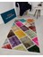 Decoser 4012 Renkli Patchwork Kaymaz Yıkanabilir Kilim 3