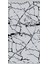 Decoser 3022 Açık Gri Mermer Desen Yıkanabilir Pamuk Taban Kilim 2