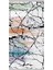 Decoser 4079 Renkli Mermer Desen Kaymaz Yıkanabilir Kilim 2