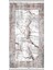 Decoser 6025 Gri Turuncu Mermer Desen Kaymaz Yıkanabilir Kilim 2