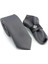 Gri Oxford Desen Mendilli Kravat 2
