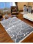 Decoser 3027 Gri Beyaz Mermer Desen Yıkanabilir Pamuk Taban Kilim 1
