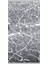 Decoser 3027 Gri Beyaz Mermer Desen Yıkanabilir Pamuk Taban Kilim 2