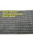 Decoser 8019 Gri Antrasit Yıkanabilir Pamuk Tabanlı Kaymaz Kilim 3