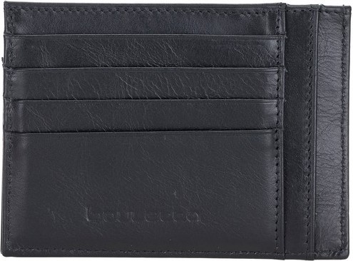 Bouletta Zip Deri Unisex Fermuarlı Kartlık Rst1 Siyah görsel 3
