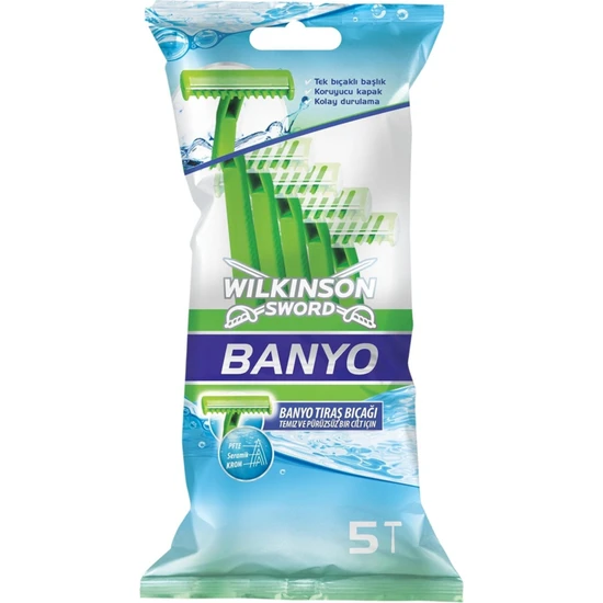 Wilkinson Sword Banyo Tıraş Bıçağı 5'li 4027800818204 Tıraş Bıçağı