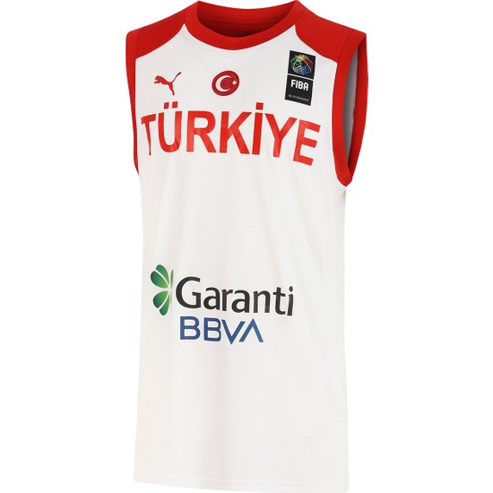 Türkiye Game Jersey Erkek Beyaz Basketbol Forması 60546301