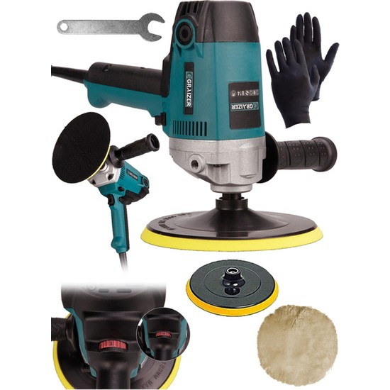 Graizer Alman 4000 Watt 6 Kademe Devir Ayarli Pasta Cila Fiyat 