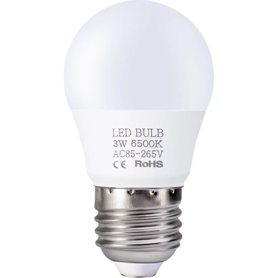 Beauty Life 3 W LED Ampuller E27 Ampuller Enerji Tasarrufu Beyaz (Yurt Dışından)