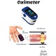 Pulse Oximeter Parmak Ucu Nabız Oksimetre Kalp Atış Hızı Kan Oksijen Bilgisi Ölçüm Cihazı