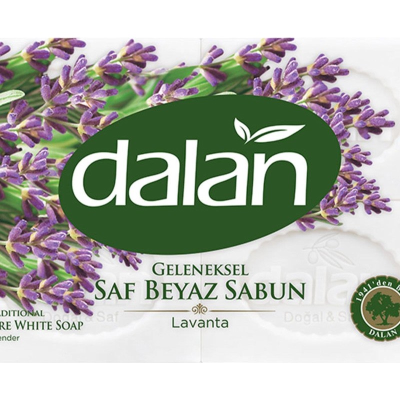 Dalan Dalan Banyo Sabunu Beyaz Lavanta 4X150 G Banyo Sabunu