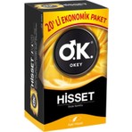 Okey Hisset Prezervatif 20'li Prezervatif
