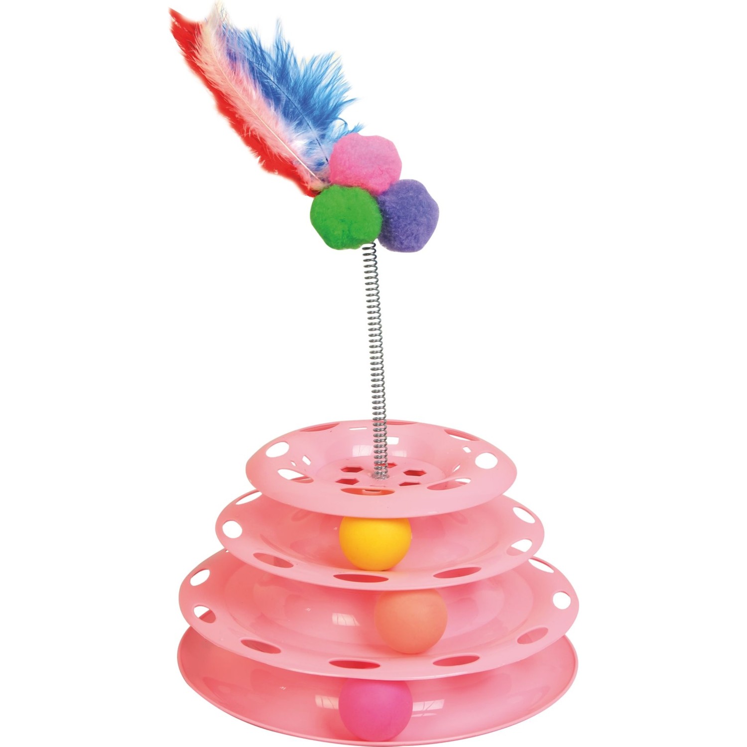 Gold Pet Palace 3 Katlı Kedi Oyuncağı Pembe Fiyatı