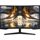 Samsung Odyssey G5 32" 1ms 165 Hz VA WQHD (Display Port+HDMI) Freesync Premium Curve Monitör LS32AG550EUXUF